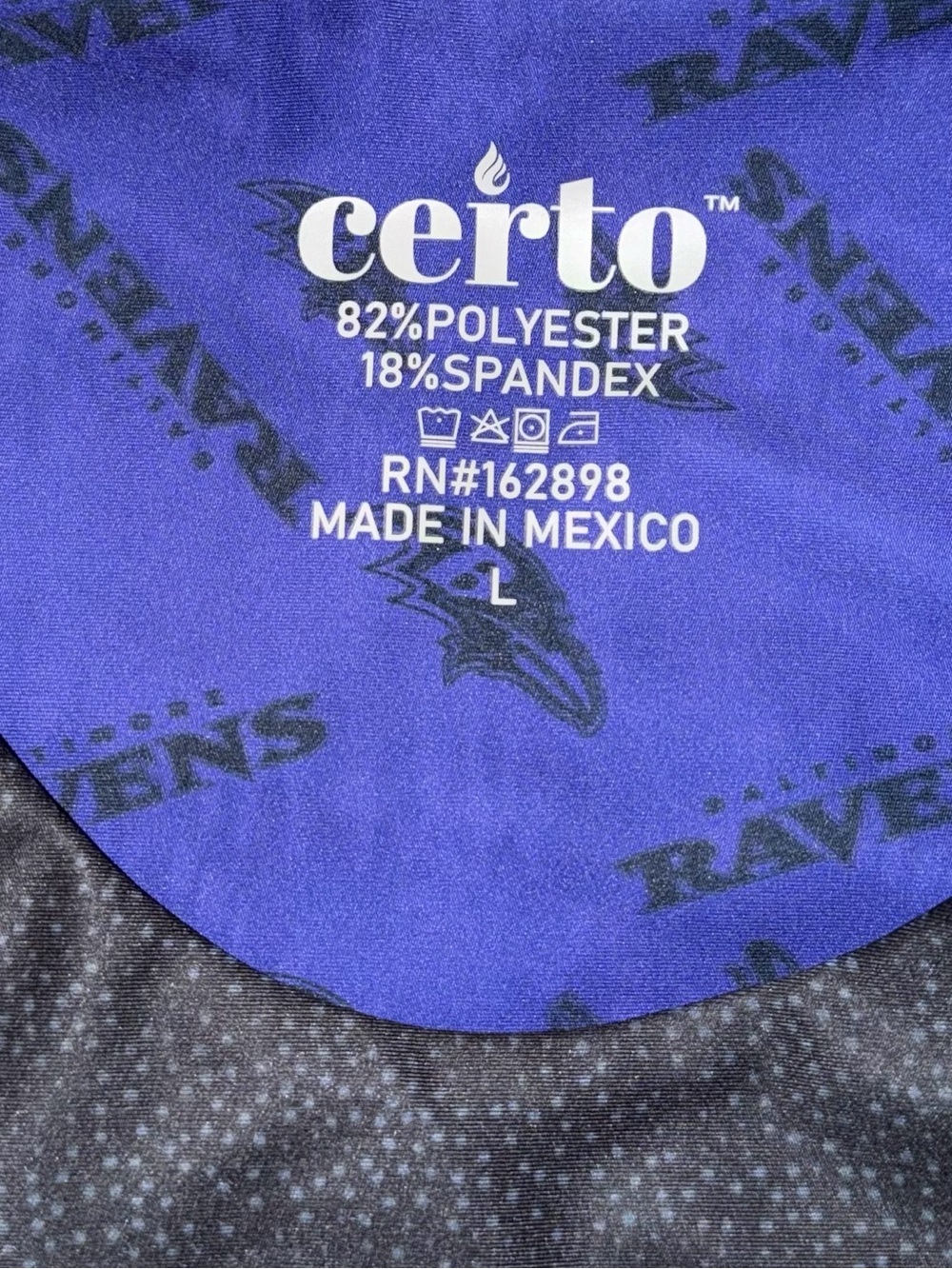 NWT NFL Baltimore Ravens Midi Tank Bra Top - Picture 3 of 6